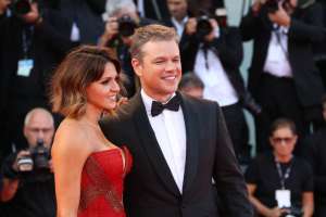 E per finire: Luciana Barroso e Matt Damon, la coppia più romantica di Hollywood e di Venezia